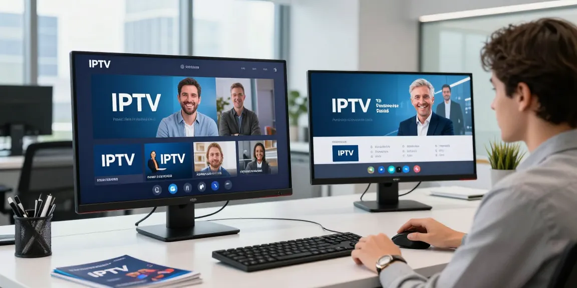 Trusted IPTV reseller providing professional services in a local business setting.