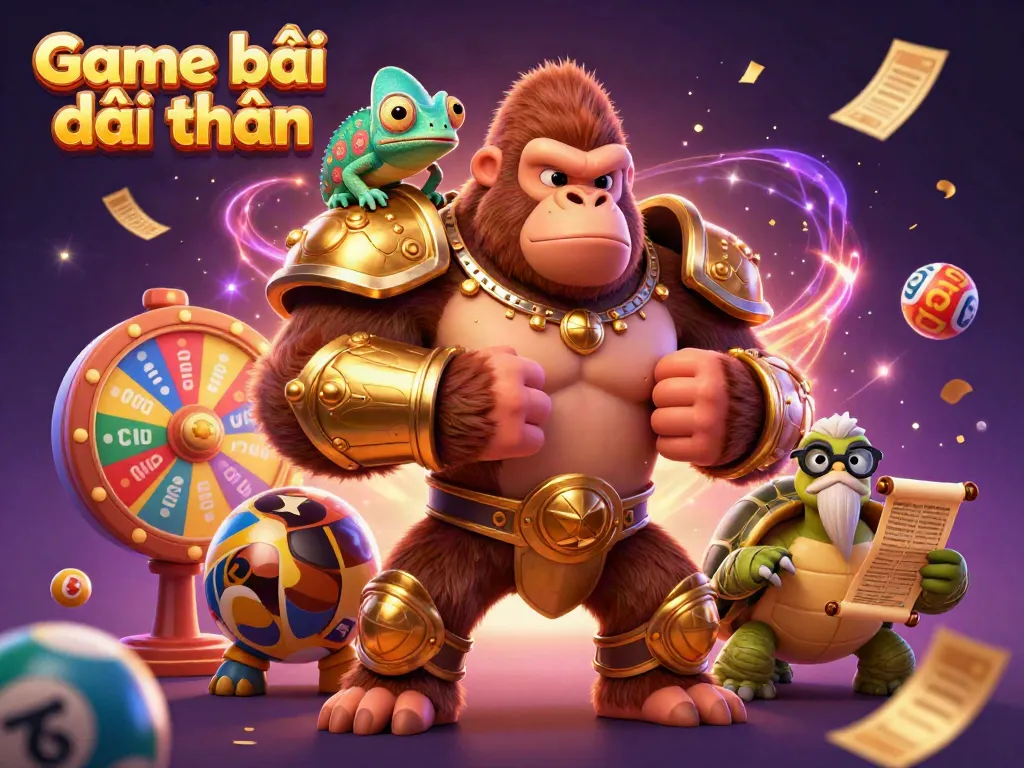 Experience Game bài đổi thưởng with vibrant lottery interaction, immersive colors, and dynamic action.