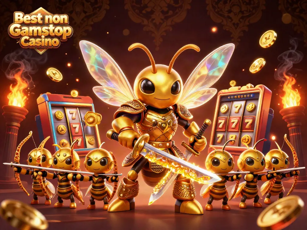 Engage with the thrilling atmosphere at the Best non Gamstop Casino featuring dynamic characters and slots.