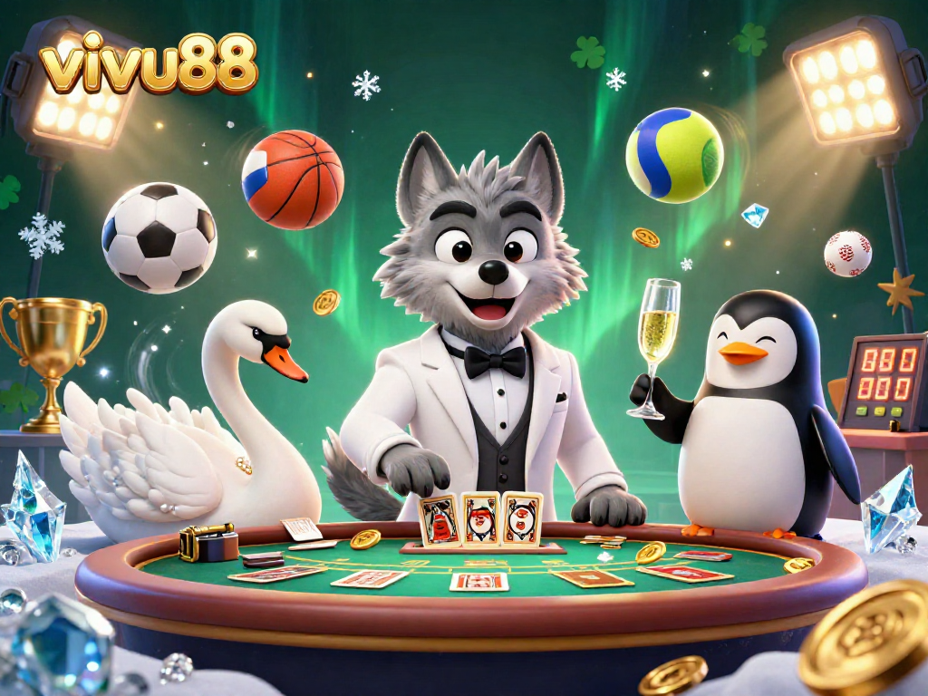 Experience the thrill at vivu88 with dynamic sports betting and exclusive casino games, showcasing unique characters.