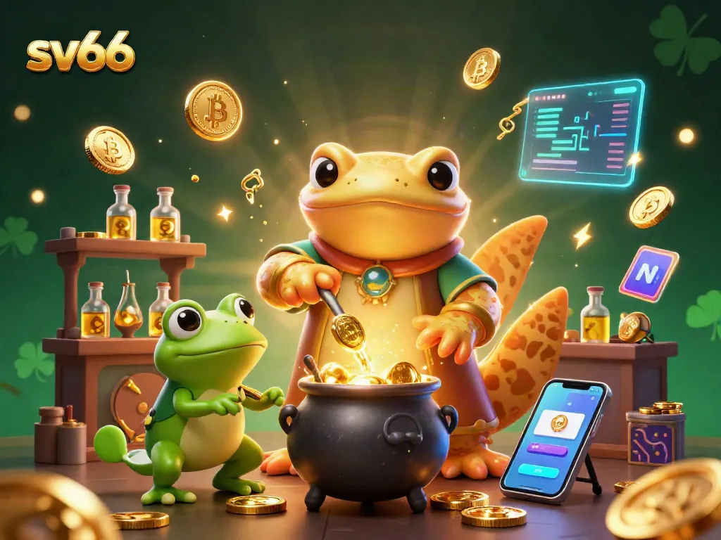 Experience sv66's golden gaming adventure with an alchemist and magical creatures creating wealth.