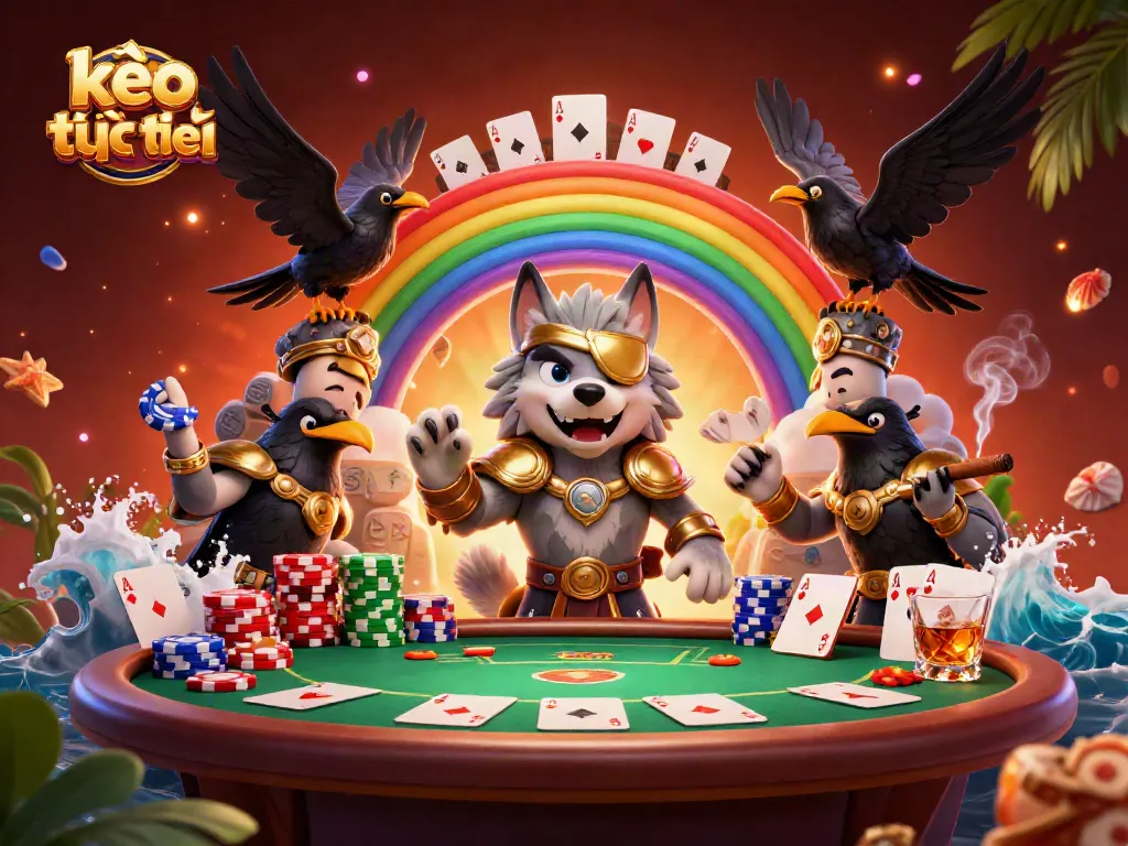 Engage with kèo trực tuyến betting strategies through a captivating Norse mythology-inspired illustration.