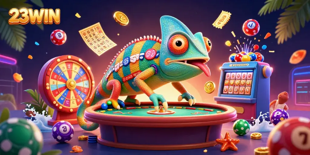 Engage with 23WIN's thrilling casino world featuring vibrant games and dynamic action.