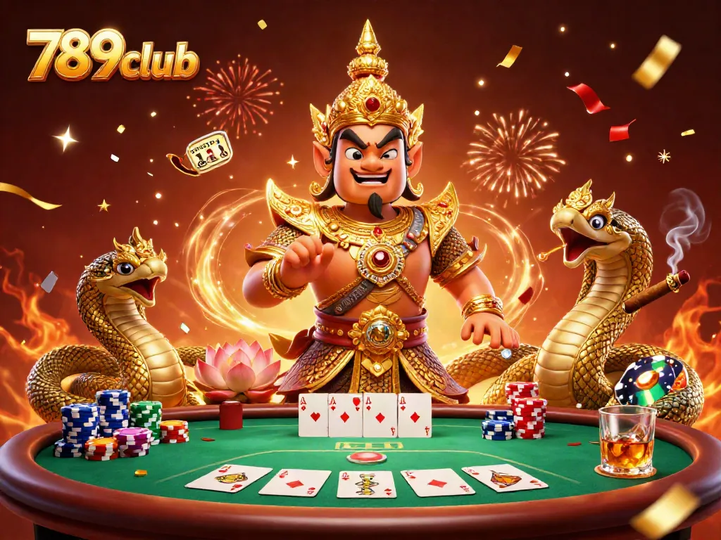 Experience the thrill of poker with 789club, featuring vibrant characters and dynamic gameplay elements!