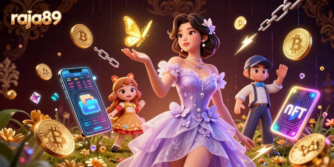 Experience thrilling wins with raja89's immersive gambling world, featuring vibrant gaming elements.