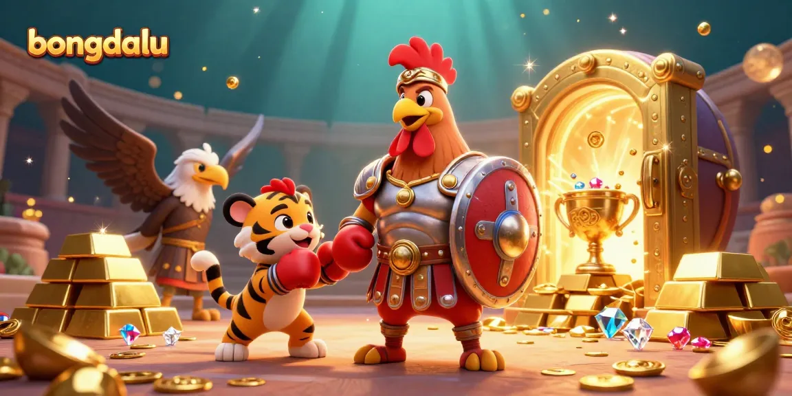 bongdalu elevates your gaming with animated gladiators and treasures in an epic arena.