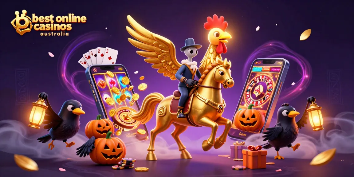 Experience thrilling gameplay at the best online casinos Australia, featuring vibrant slots and exciting characters.